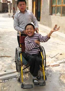 the orphanage for disabled children in China
